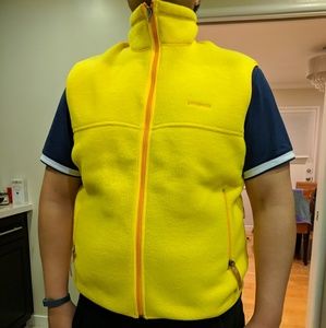 Patagonia Yellow Fleece Vest